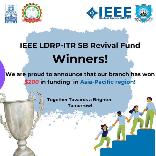 IEEE LDRP-ITR Student Branch won IEEE SB Revival Funding