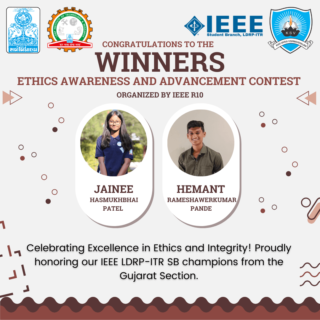 Recognition of Ethical Leadership: IEEE R10 Contest Winners